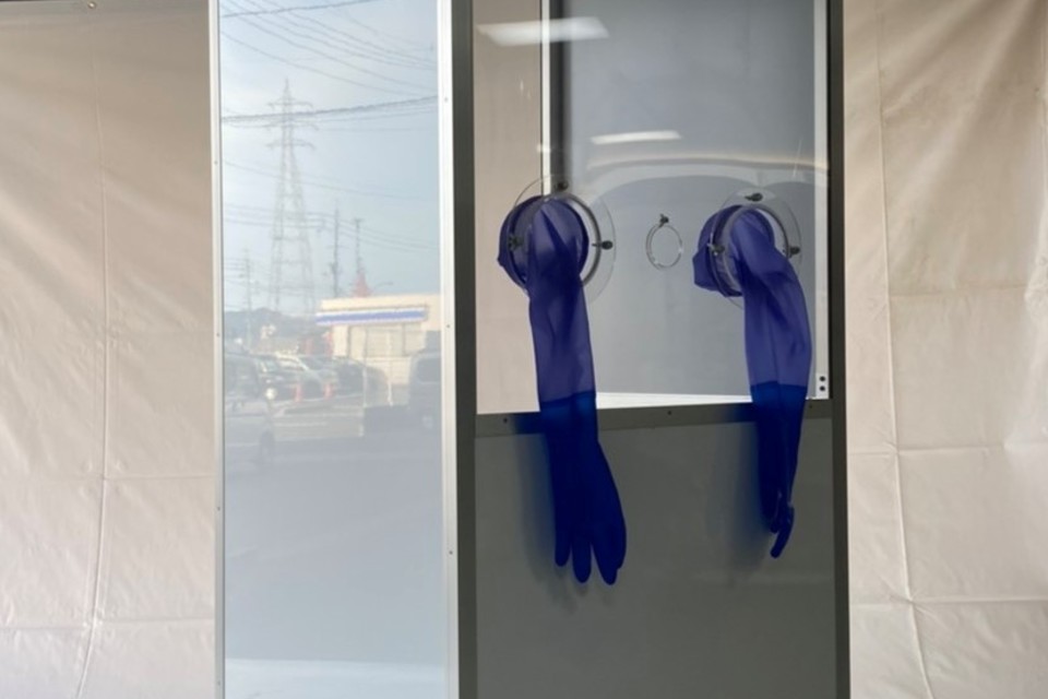 PCR検査ボックスの画像