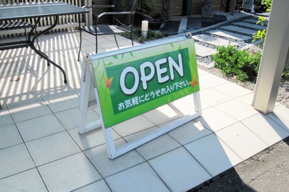 ｵｰﾌﾟﾝ看板の画像